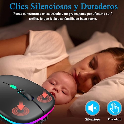 Mause raton Inalambrico recargable