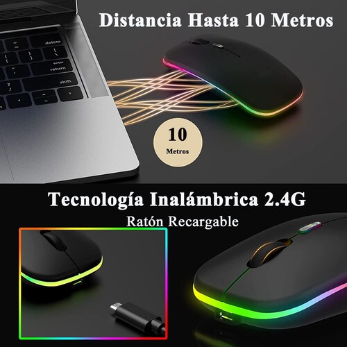 Mause raton Inalambrico recargable