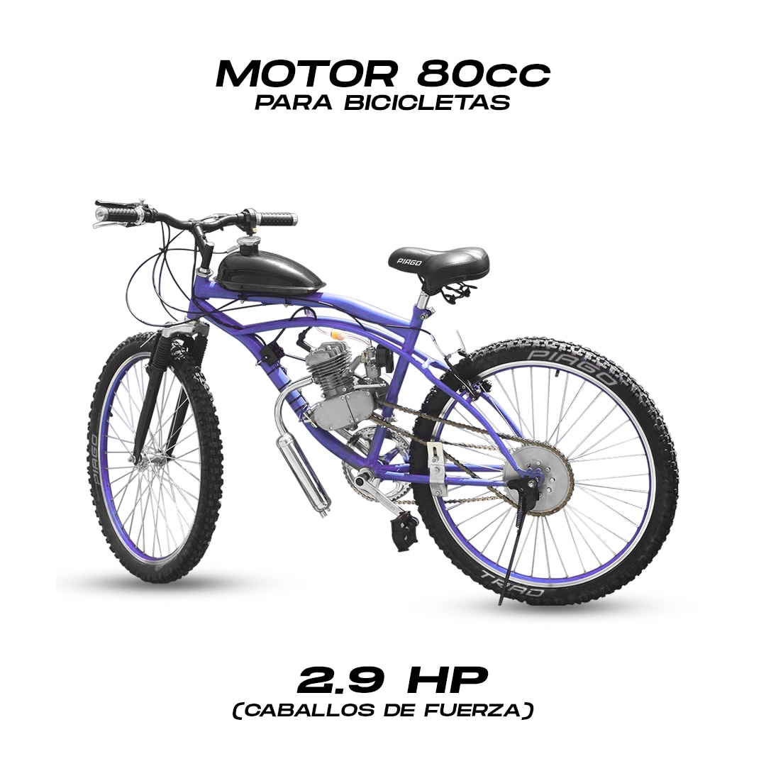 Precio motor best sale para bicicleta 80cc