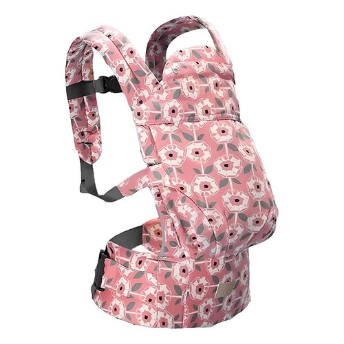 Canguro Bebé Eonómica Mochila Portabebés 3-48 mes rosa