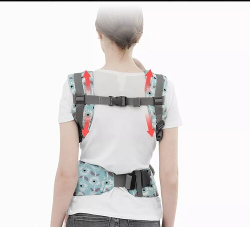 Canguro Bebé Eonómica Mochila Portabebés 3-48 mes rosa