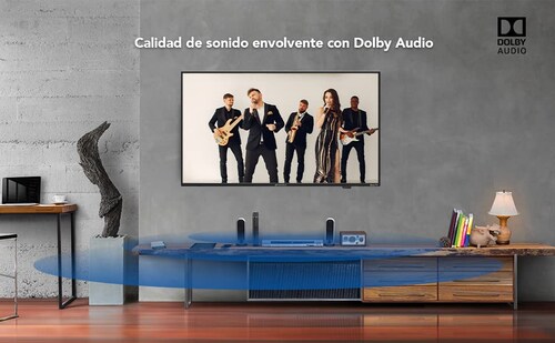 Pantalla SANSUI 32" HD Roku TV DLED Widescreen