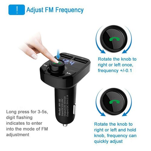 Transmisor de bluetooth Receptor Auto