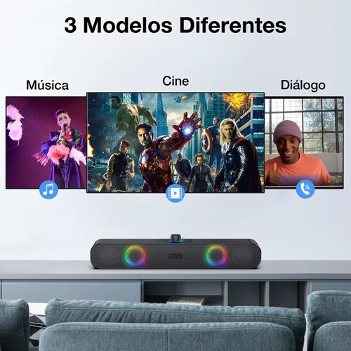 Bocina Bluetooth Portátil Para Pc Inalámbrica Boc241