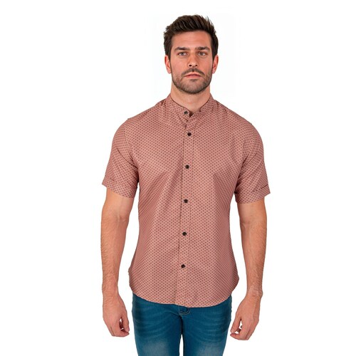 Camisa Manga Corta Para Hombre Con Estampados