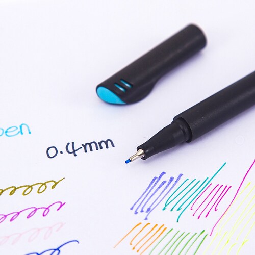 Marcadores plumones Fineliner Fina 4.0
