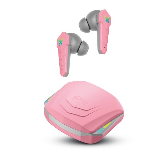 Audífonos TWS Gaming Muspell Stf Color Rosa