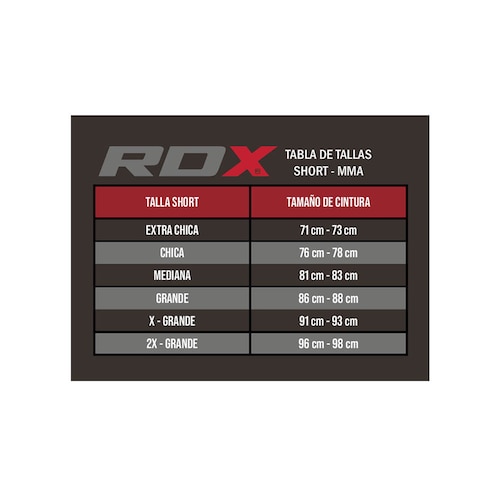 Shorts Mma/sparring R1 Rdx