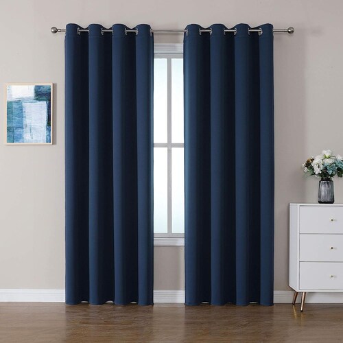 CORTINAS BLACKOUT 2 PANELES 2.60M ANCHO X 2.14M LARGO.