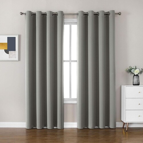 CORTINAS BLACKOUT 2 PANELES 2.60M ANCHO X 2.14M LARGO.