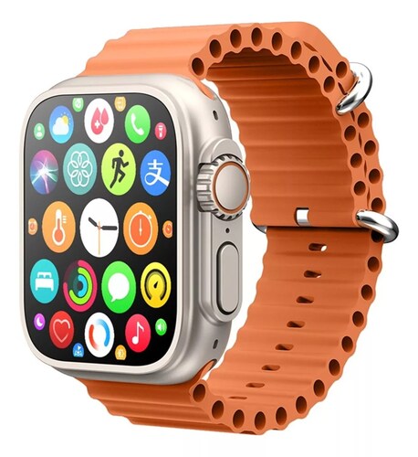 Smartwatch Reloj Inteligente Gs Ultra Max 2.1 Pulgadas Termometro Bp