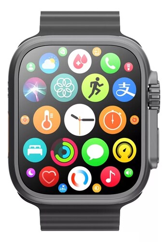 Smartwatch Reloj Inteligente Gs Ultra Max 2.1 Pulgadas Termometro Bp