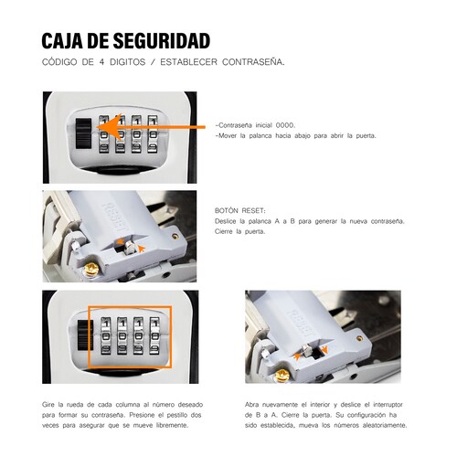 Caja de Seguridad para llaves .
