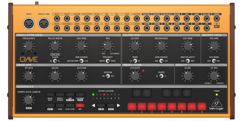 Sintetizador Anàñogico Semimodular Behringer Modelo CRAVE