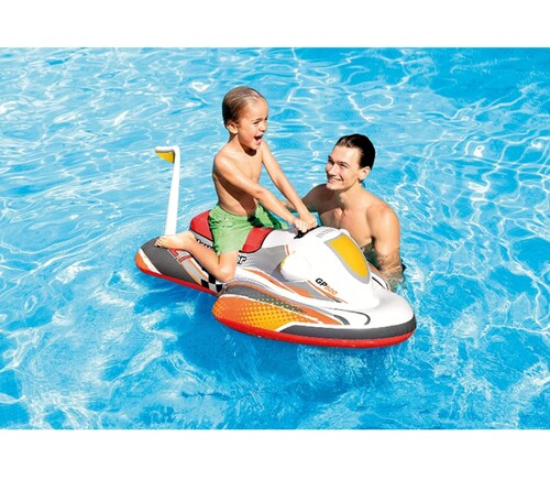 Inflable flotador para alberca infantil acuamoto 