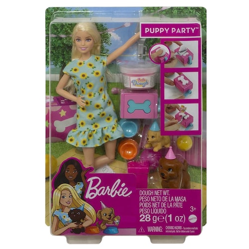 Barbie Sisters & Pets Fiesta de Perritos.