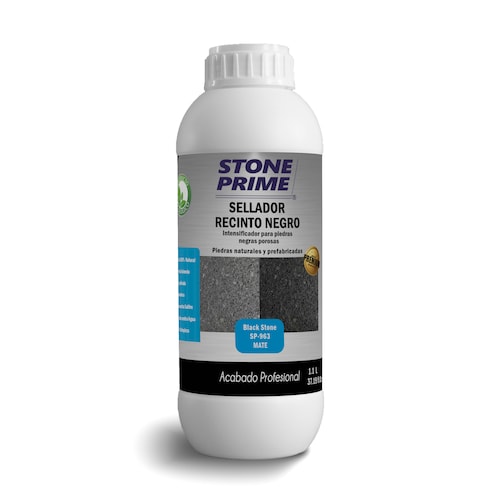 Sellador para piedra recinto negro Stone Prime Acabado mojado 1.1 litros