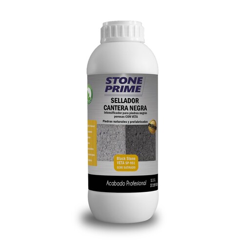 Sellador para piedra cantera negra Stone Prime Acabado mojado 1.1 litros