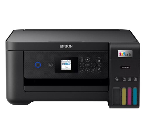 Impresora Multifuncional Wifi Epson Ecotank Et-2850 C11CJ63201 A Color Wifi Supertank Negra