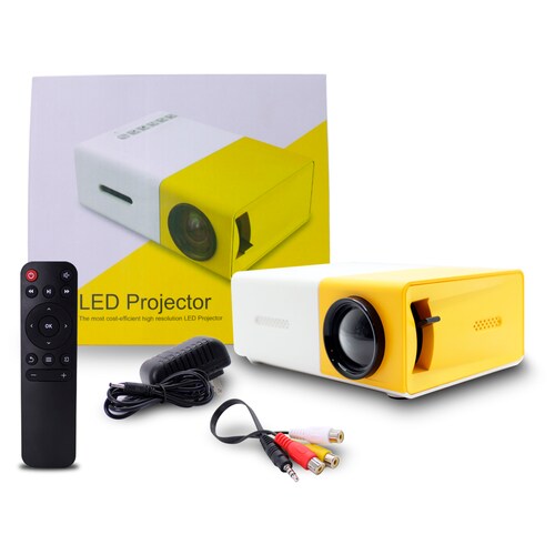 MINI PROYECTOR LED DE ALTA RESOLUCIÓN 720 PX .