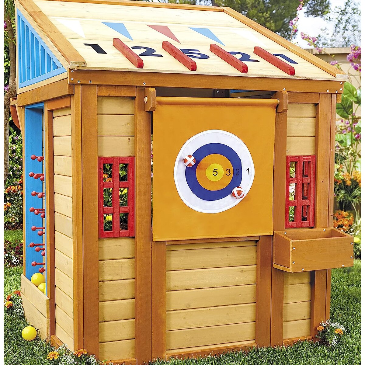 Casa Juegos Infantil Little Tikes Madera Exterior