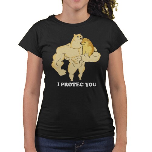 Playera Caballero y Dama Cheems Mamdo Meme