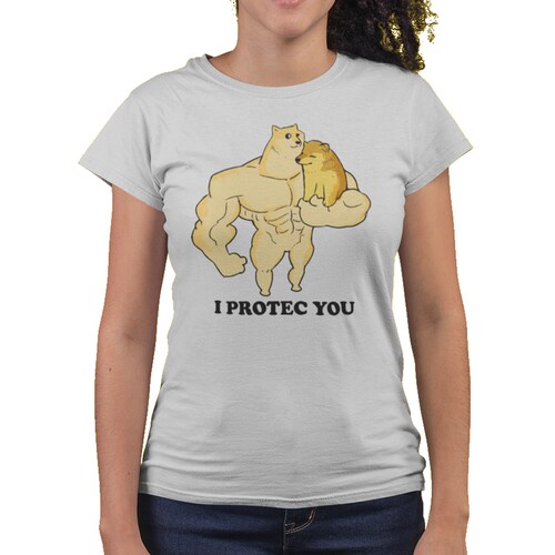 Playera Caballero y Dama Cheems Mamdo Meme