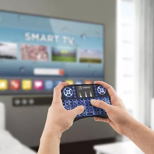 Mini Teclado inalámbrico con touchpad TV Bluetooth