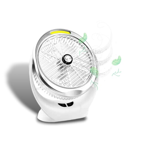 Ventilador de Escritorio Portátil con LED