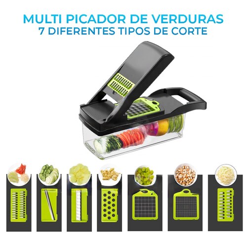 Rallador Multifuncional 9 en 1.
