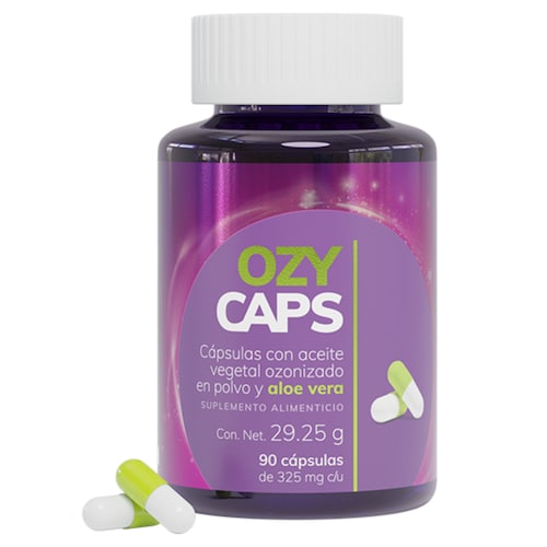 Ozycaps 90 Cápsulas de Ozono para coayudar la gastritis