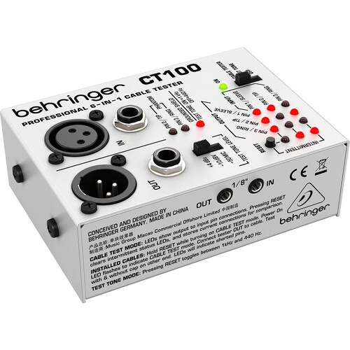 Probador Cables Behringer modelo CT-100