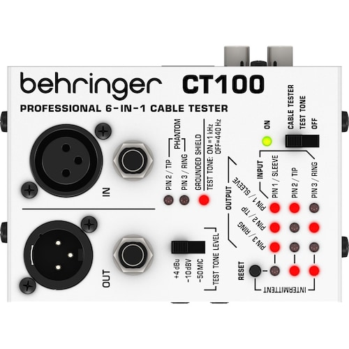 Probador Cables Behringer modelo CT-100