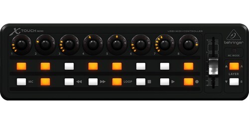 Controlador Behringer modelo X-TOUCH MINI