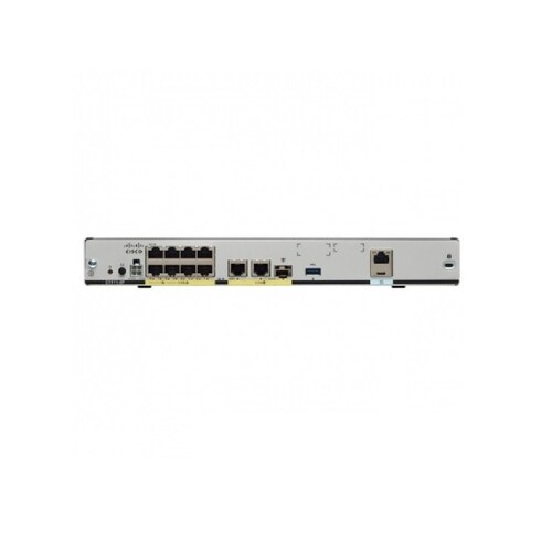 Router Cisco con Firewall Serie 100 Servicios Integrados, Alámbrico, 8x RJ-45, 4x SFP  