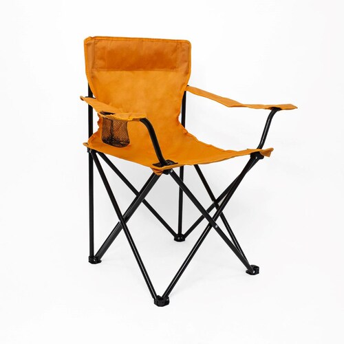 Silla plegable de playa naranja Camp Master