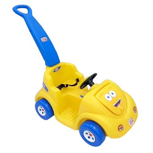 Montable para niños Mini Car Especial Tick Tack Minions con toldo.
