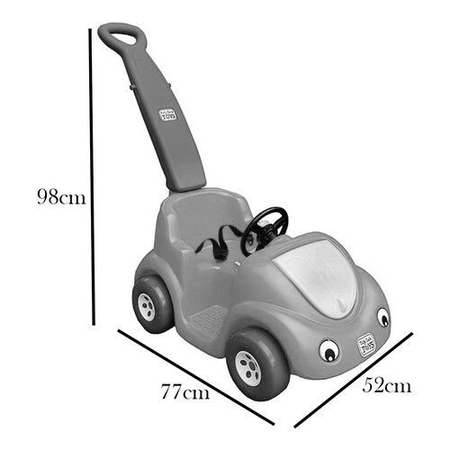 Montable para niños Mini Car Especial Tick Tack Minions con toldo.