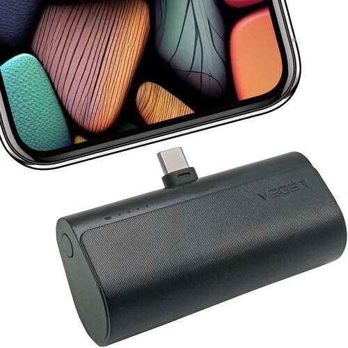Power Bank Veger Batería Portátil 20w Pd Cargador 5000mah.