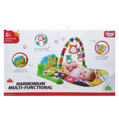 Gimnasio para bebe Multifuncional Harmony Musical Rosa.