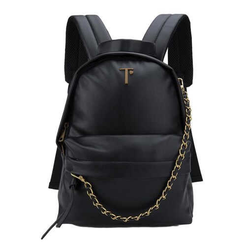 Mochila casual para mujer, color negro, marca Thalia Sodi, tipo backpack, mod. 1041023