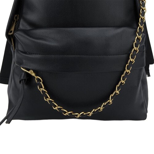 Mochila casual para mujer, color negro, marca Thalia Sodi, tipo backpack, mod. 1041023