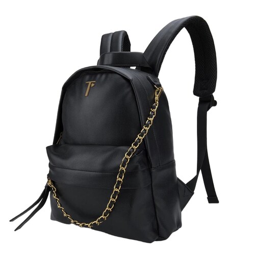 Mochila casual para mujer, color negro, marca Thalia Sodi, tipo backpack, mod. 1041023