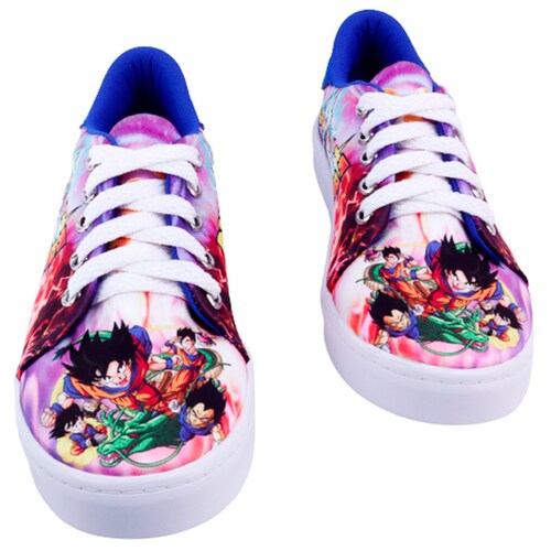 Tenis Gocku Dragon Sayayin Ball Super Anime Agujeta 460-adb.
