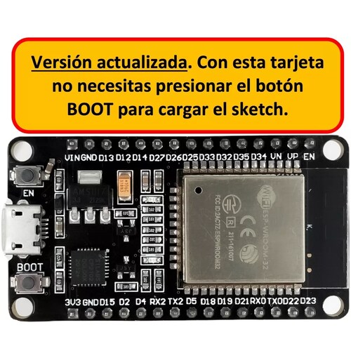 Esp32 @ 240 Mhz, Con Wifi, Bluetooth Y Ble