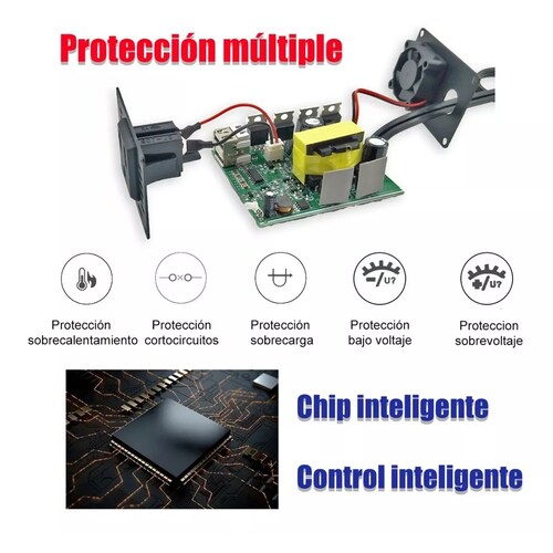 Inversor De Corriente Automotriz De 12v A 110v 150w