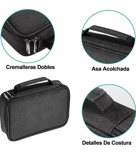 Estuche escolar lapicera multifuncional gran capacidad 