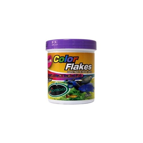 Color Flakes Alimento en hojuela para peces Tropicales 20g - Biomaa