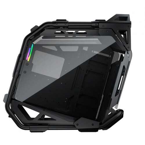 Gabinete Cougar Cratus con Ventana Midi-Tower Mini-ITX USB 3.0 sin Fuente RGB Negro.