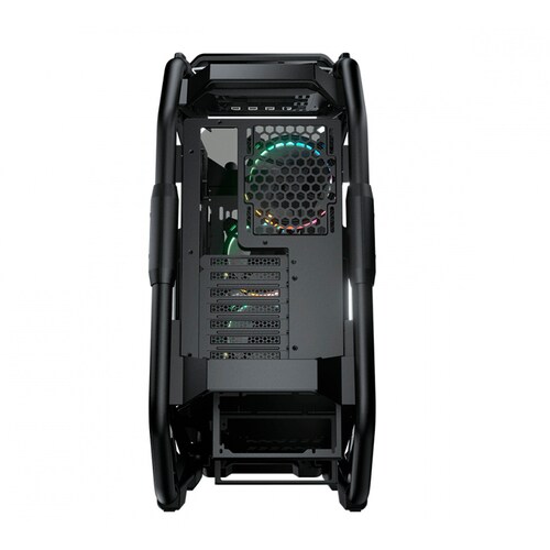 Gabinete Cougar Cratus con Ventana Midi-Tower Mini-ITX USB 3.0 sin Fuente RGB Negro.